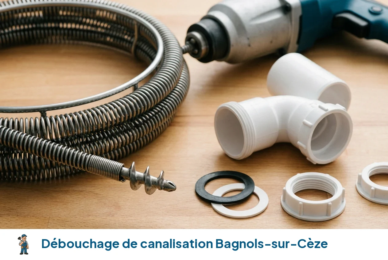 Débouchage de canalisation à Bagnols-sur-Cèze