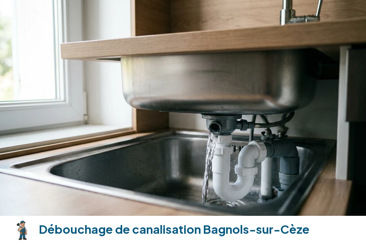 Débouchage de canalisation à Bagnols-sur-Cèze