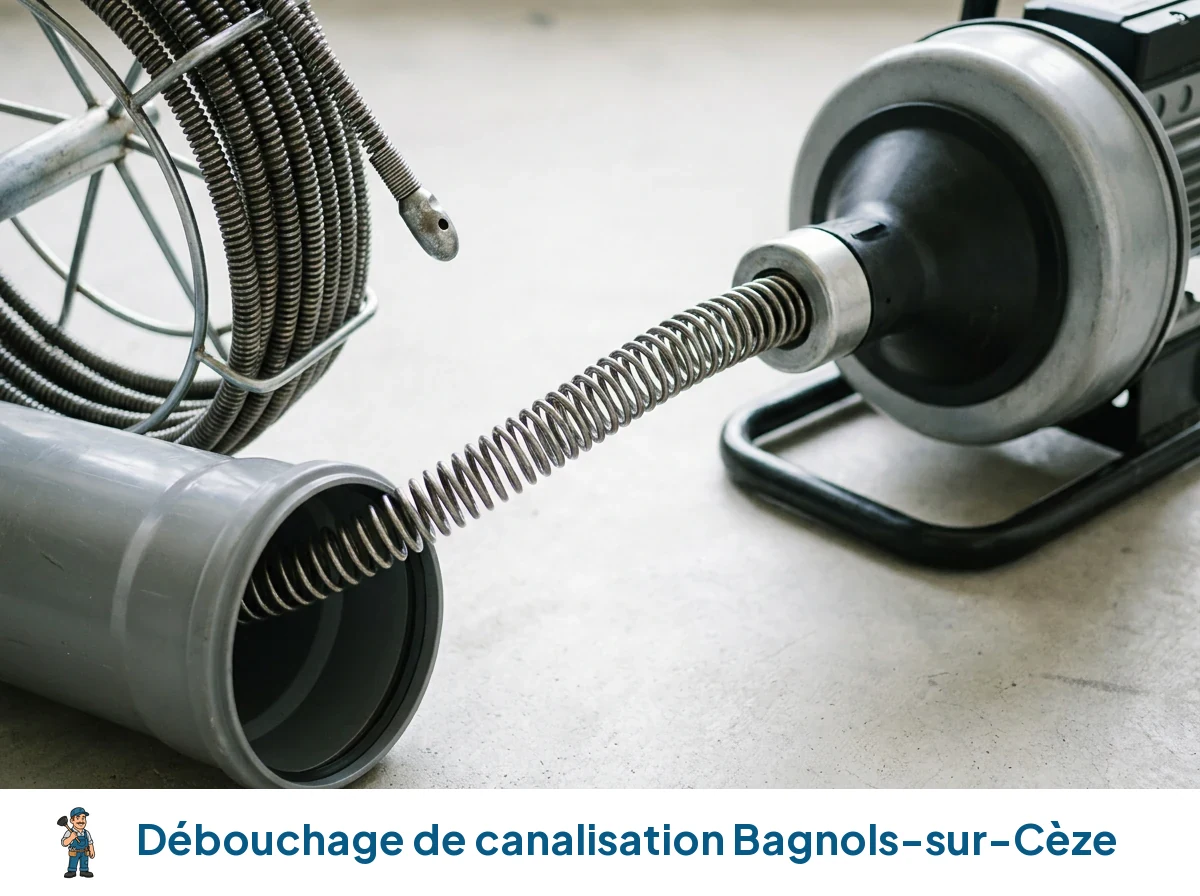 Débouchage de canalisation à Bagnols-sur-Cèze