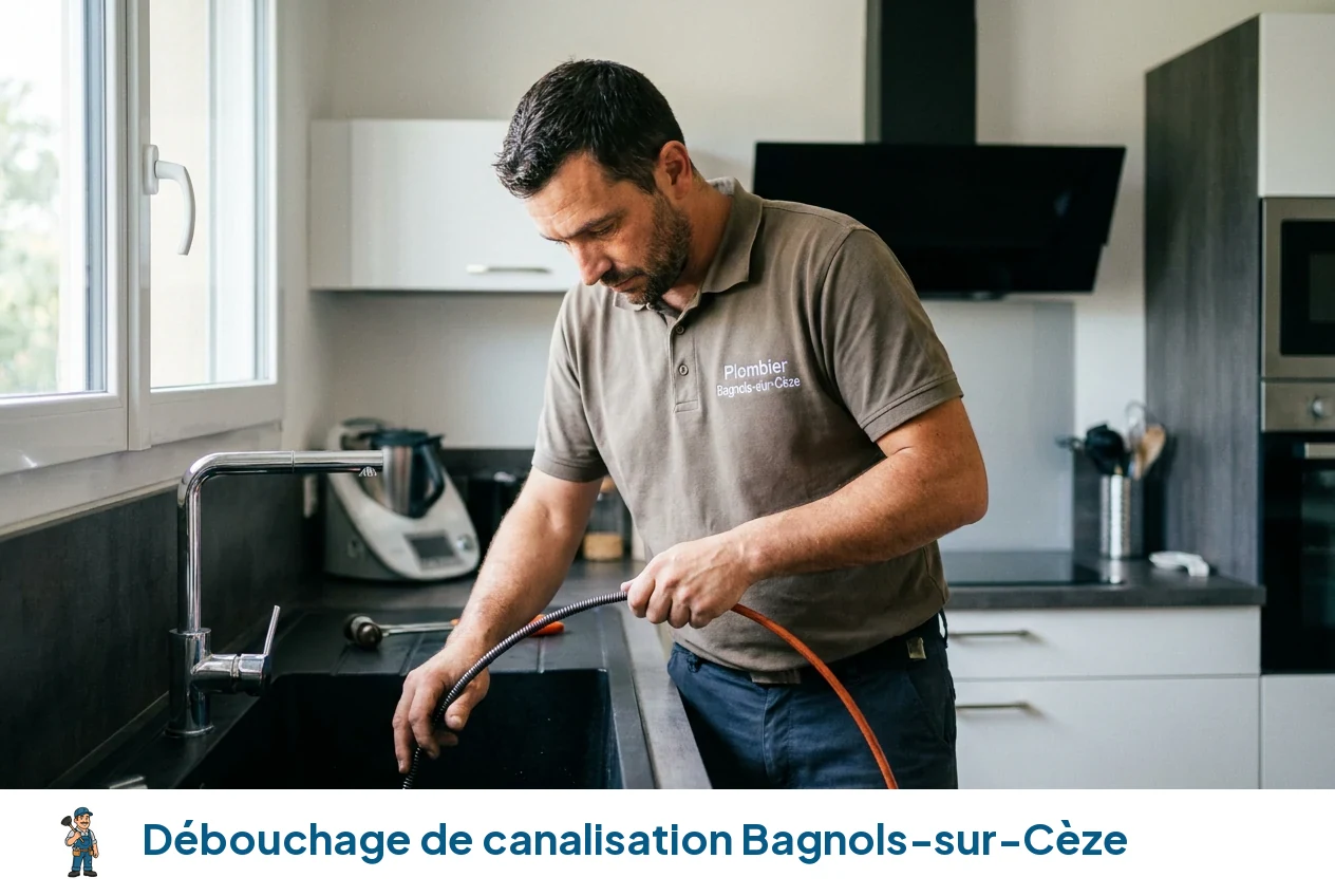 Débouchage de canalisation à Bagnols-sur-Cèze