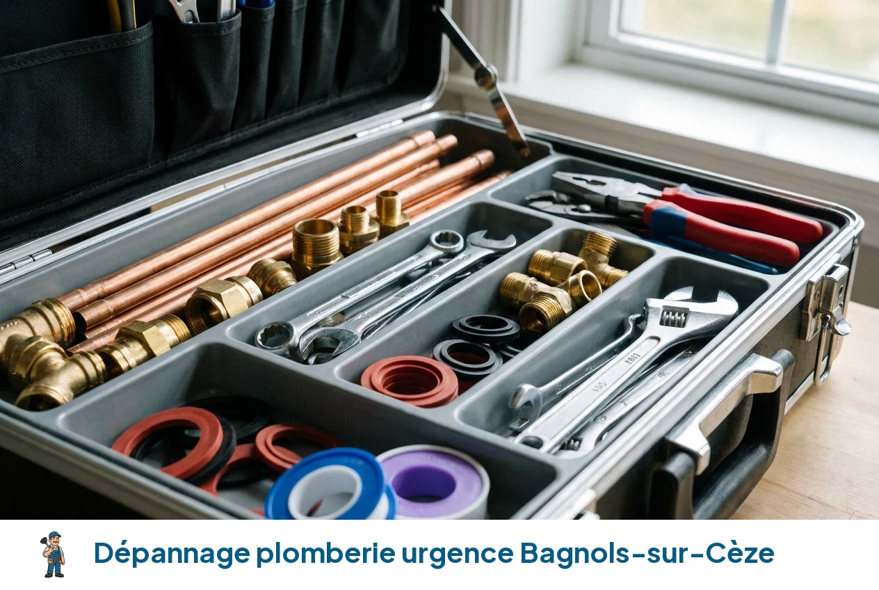 Dépannage plomberie urgence à Bagnols-sur-Cèze