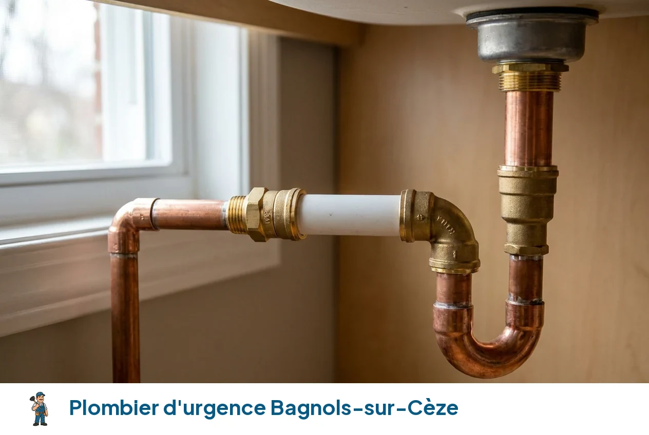 Plombier d'urgence à Bagnols-sur-Cèze