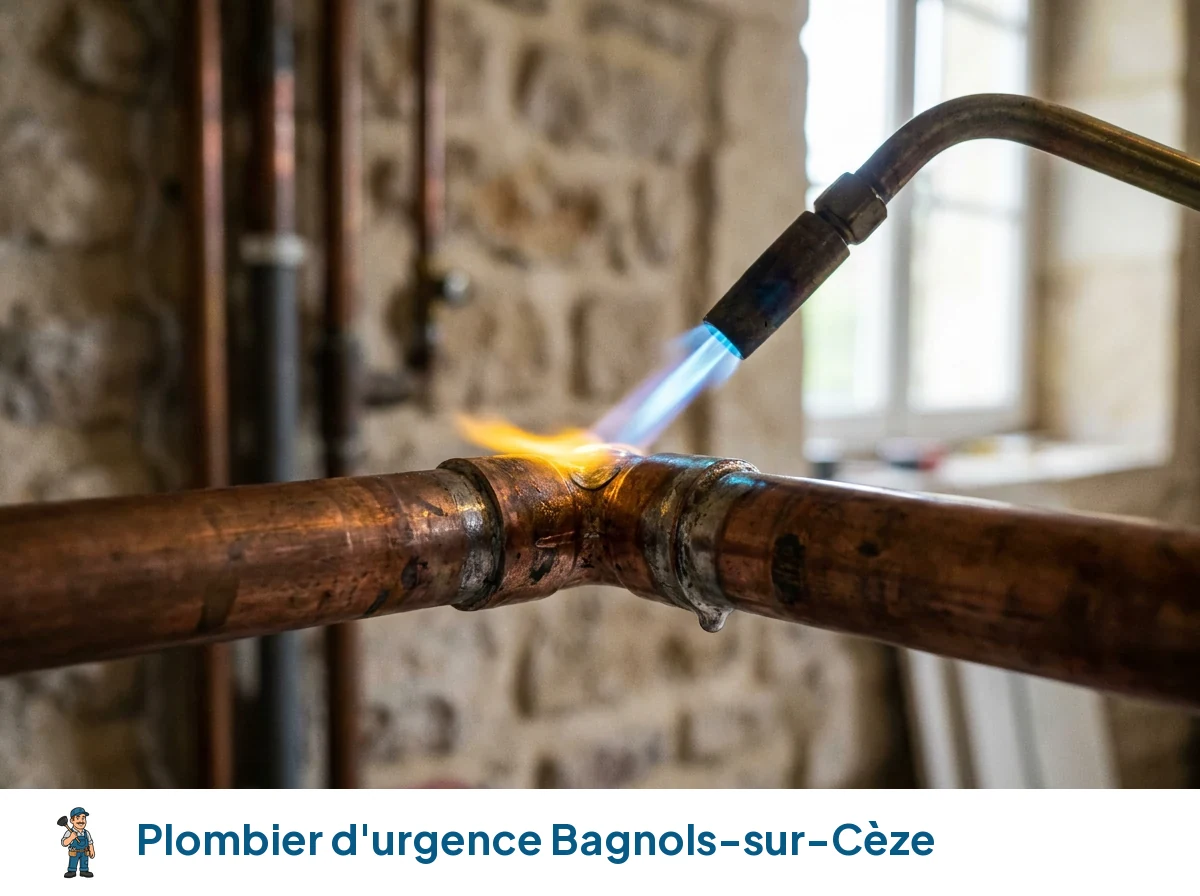 Plombier d'urgence à Bagnols-sur-Cèze