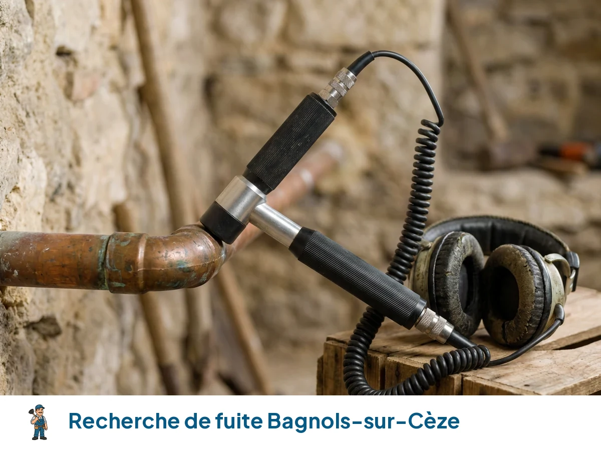Recherche de fuite à Bagnols-sur-Cèze