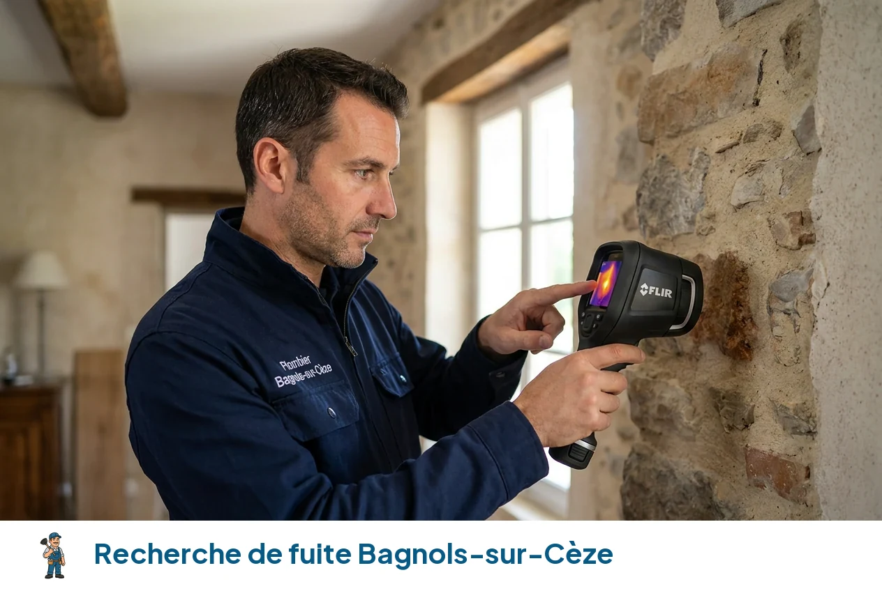 Recherche de fuite à Bagnols-sur-Cèze