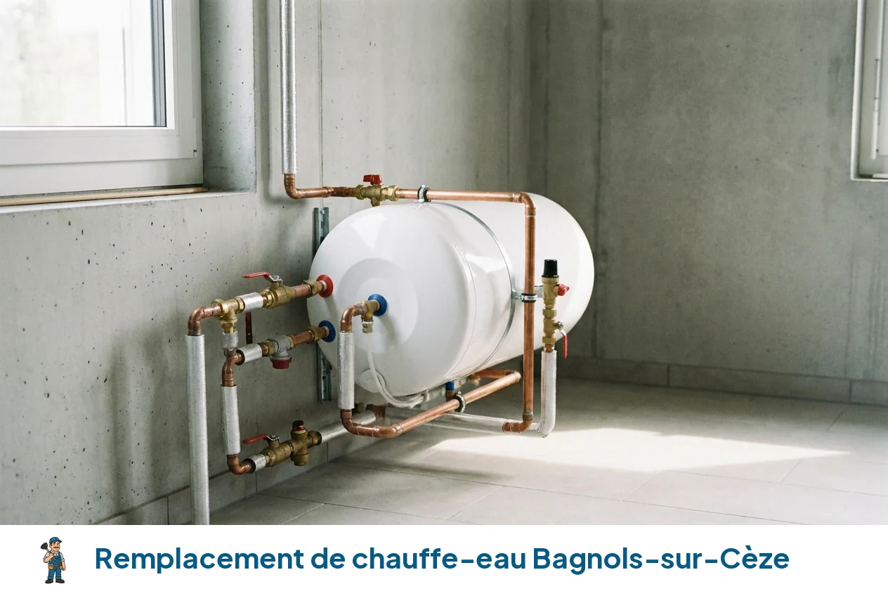 Remplacement de chauffe-eau à Bagnols-sur-Cèze