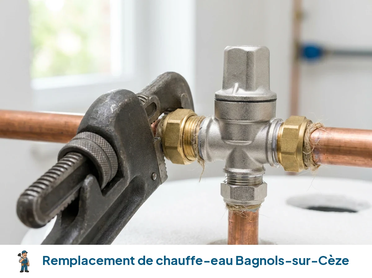 Remplacement de chauffe-eau à Bagnols-sur-Cèze