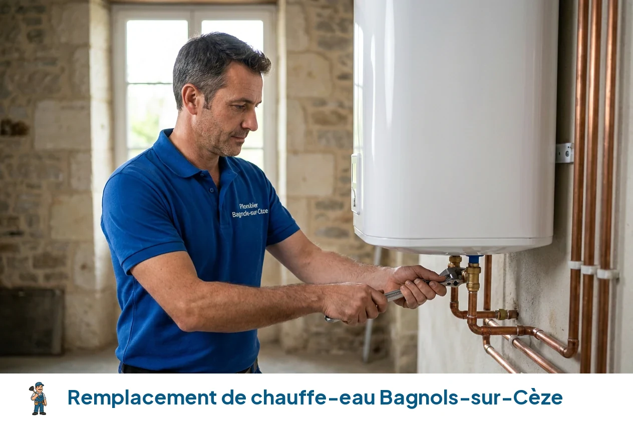 Remplacement de chauffe-eau à Bagnols-sur-Cèze