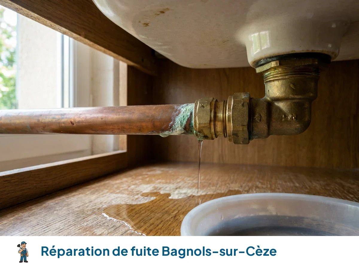 Réparation de fuite à Bagnols-sur-Cèze
