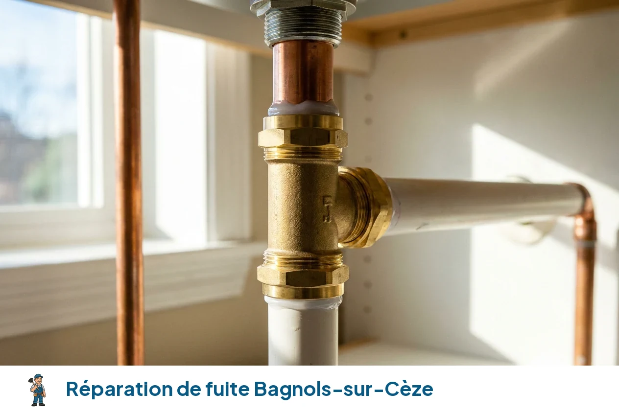 Réparation de fuite à Bagnols-sur-Cèze
