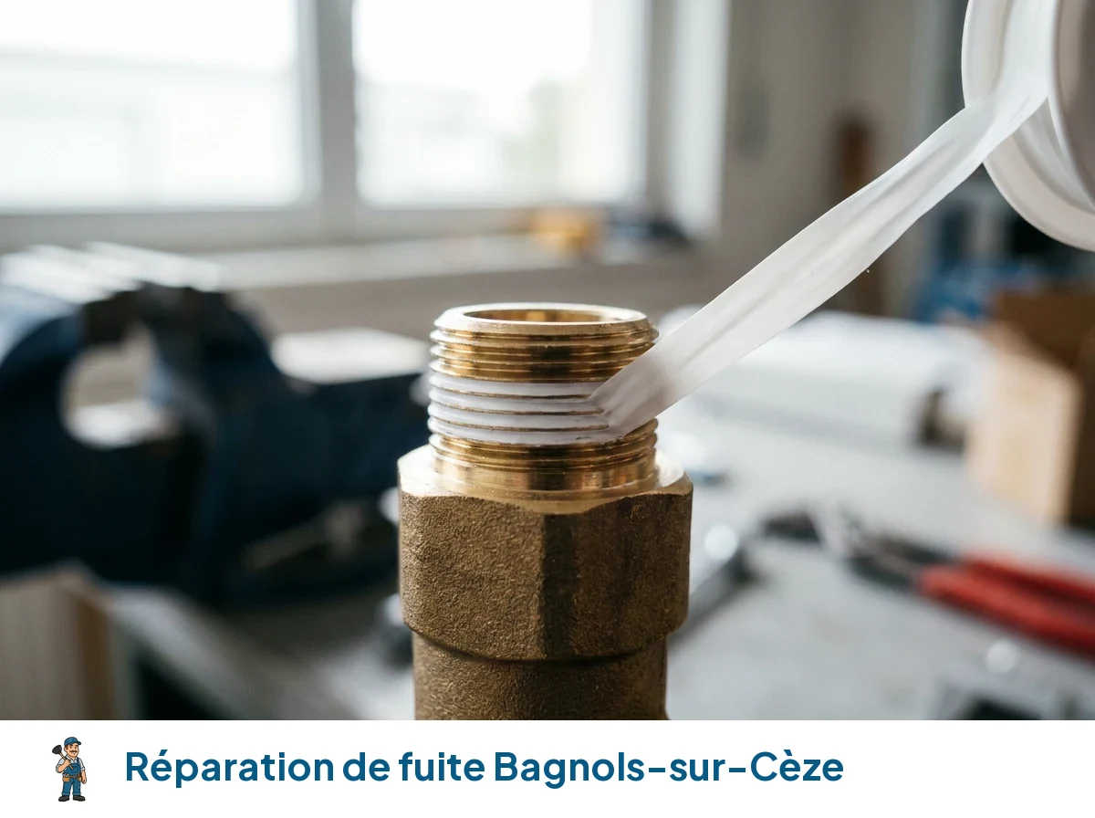 Réparation de fuite à Bagnols-sur-Cèze